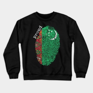 Turkmenistan flag Crewneck Sweatshirt